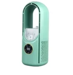 30x10cm Μίνι Ανεμιστηράκι Χειρός Υδρονέφωση, LED Φωτισμό & USB