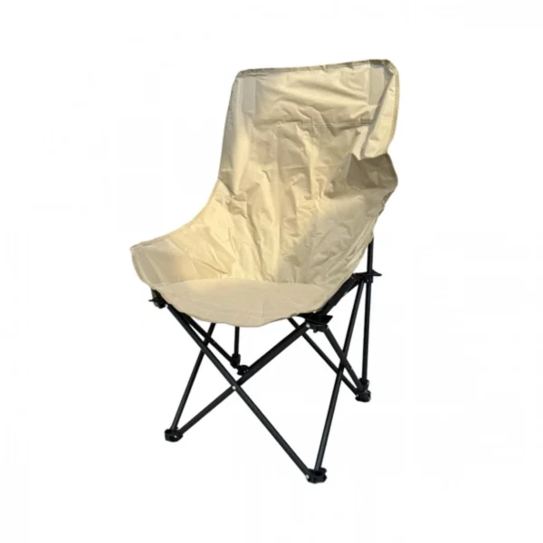 43x43x92cm Πτυσσόμενη Καρέκλα Ψαρέματος-Camping με Μεταλλικό Σκελετό