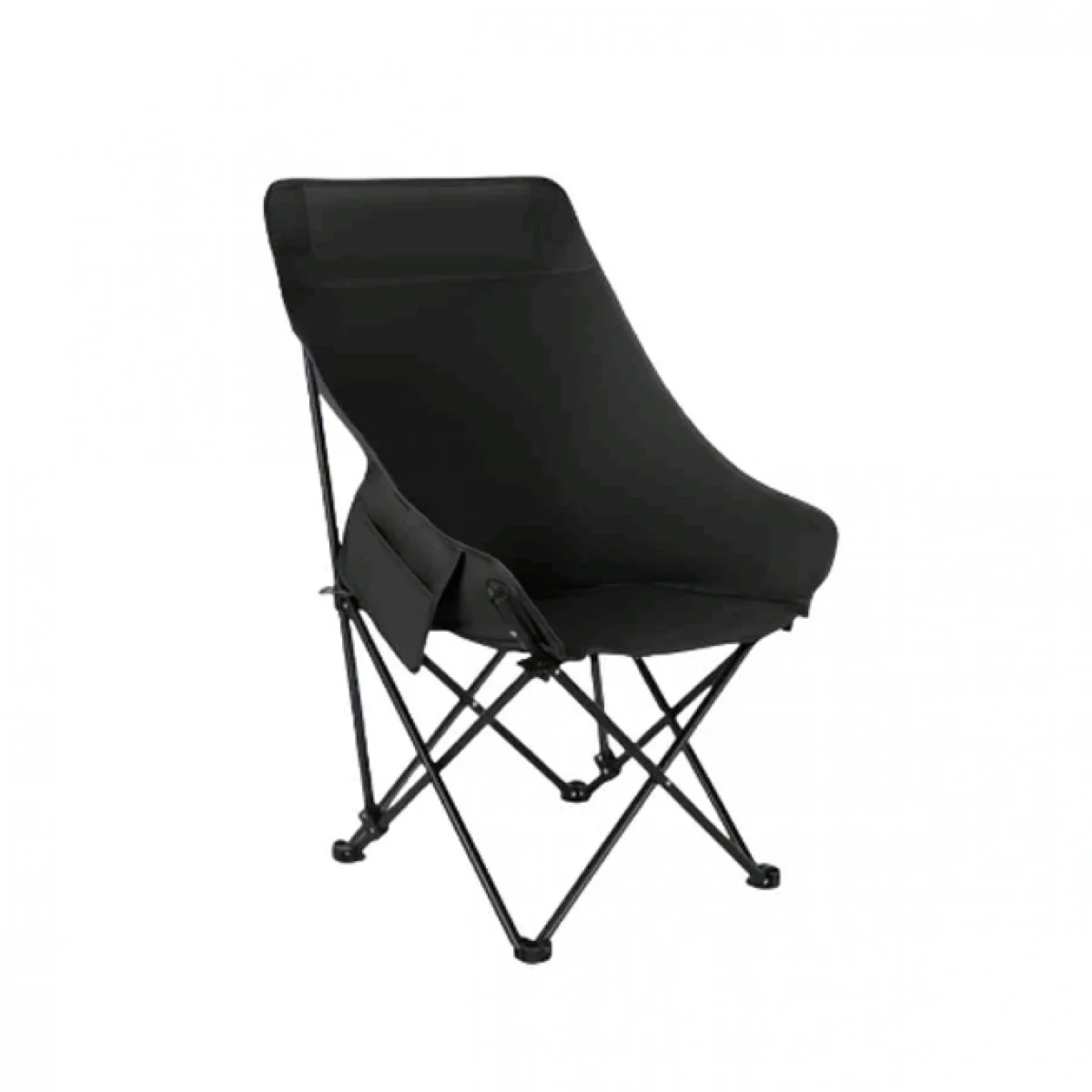 43x43x92cm Πτυσσόμενη Καρέκλα Ψαρέματος-Camping με Μεταλλικό Σκελετό