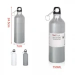 750ml Ανοξείδωτο Αθλητικό Μπουκάλι Θερμός 24.5x7cm