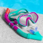 Bestway Crusader Παιδικό Σετ Μάσκας & Αναπνευστήρα 7+ – Πολύχρωμο, με UV Προστασία