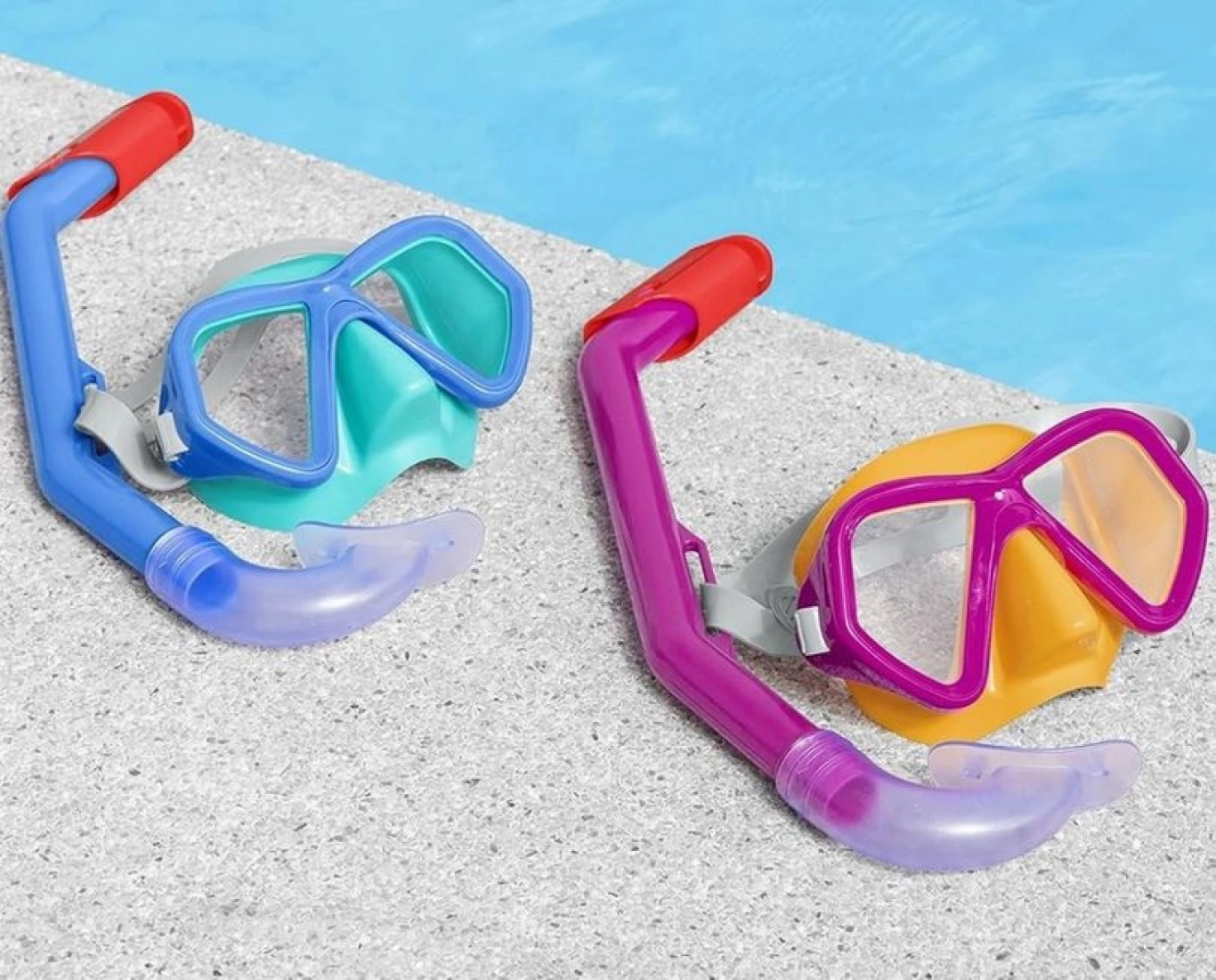 Bestway Dominator Παιδικό Σετ Μάσκας & Αναπνευστήρα 7+ Bestway Dominator Παιδικό Σετ Μάσκας & Αναπνευστήρα 7+