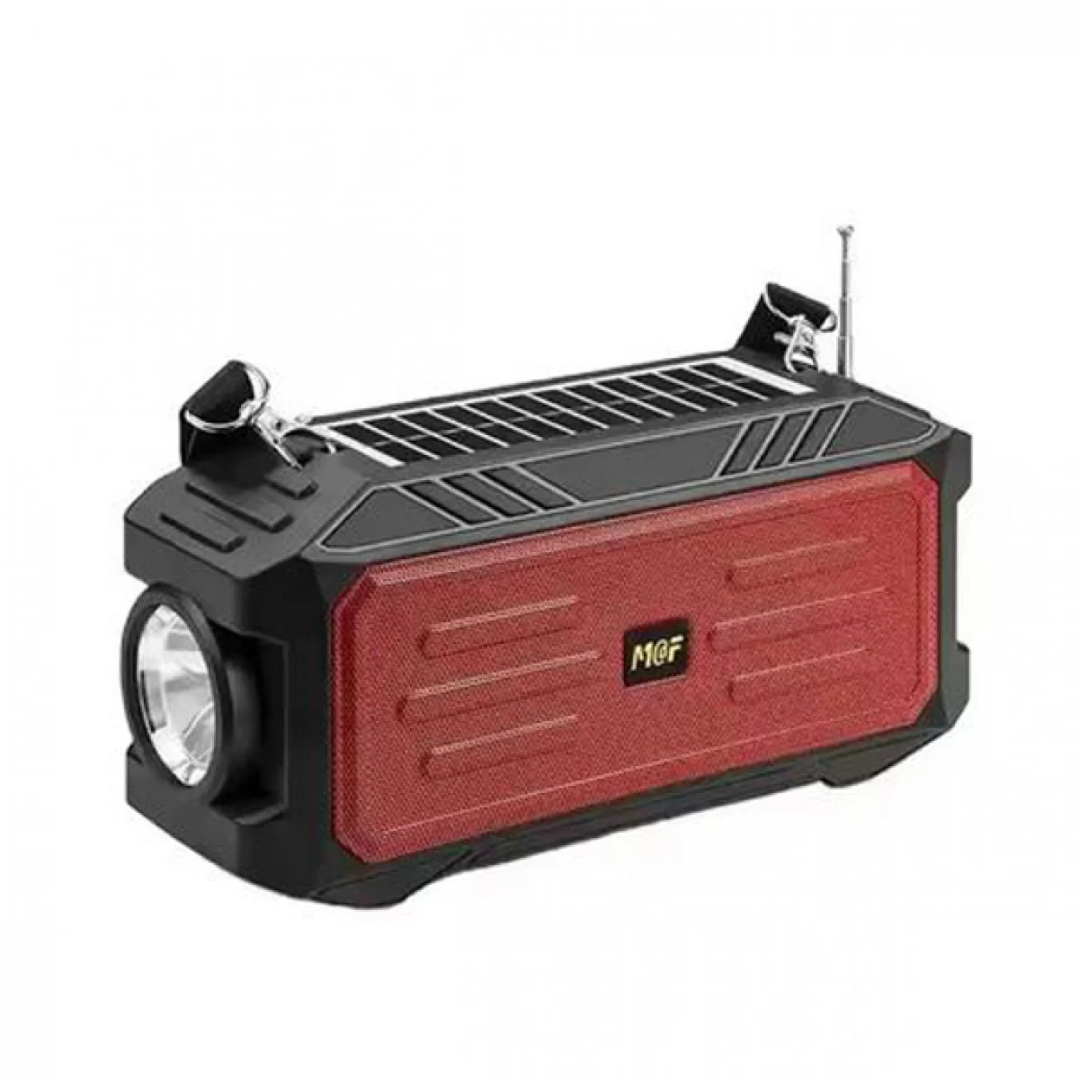 Ηλιακό Φορητό Ηχείο 3w Bluetooth με Ψηφιακό Ραδιόφωνο AM/FM/SW, με Ηλιακό Πάνελ και Φακό MF-102