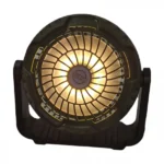 Επαναφορτιζόμενος Ανεμιστήράς Κατασκήνωσης με LED Φως με Άγκιστρο Ανάρτησης με 3 Ταχύτητες Αέρα