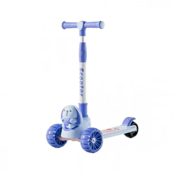 XMT-6013-10-38780 Παιδικό Αναδιπλούμενο Scooter - Πατίνι με Πίσω Φρένο και LED Φωτάκια