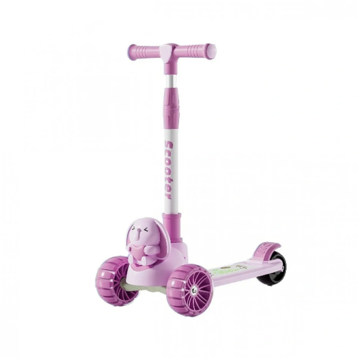 XMT-6013-10-38780 Παιδικό Αναδιπλούμενο Scooter - Πατίνι με Πίσω Φρένο και LED Φωτάκια