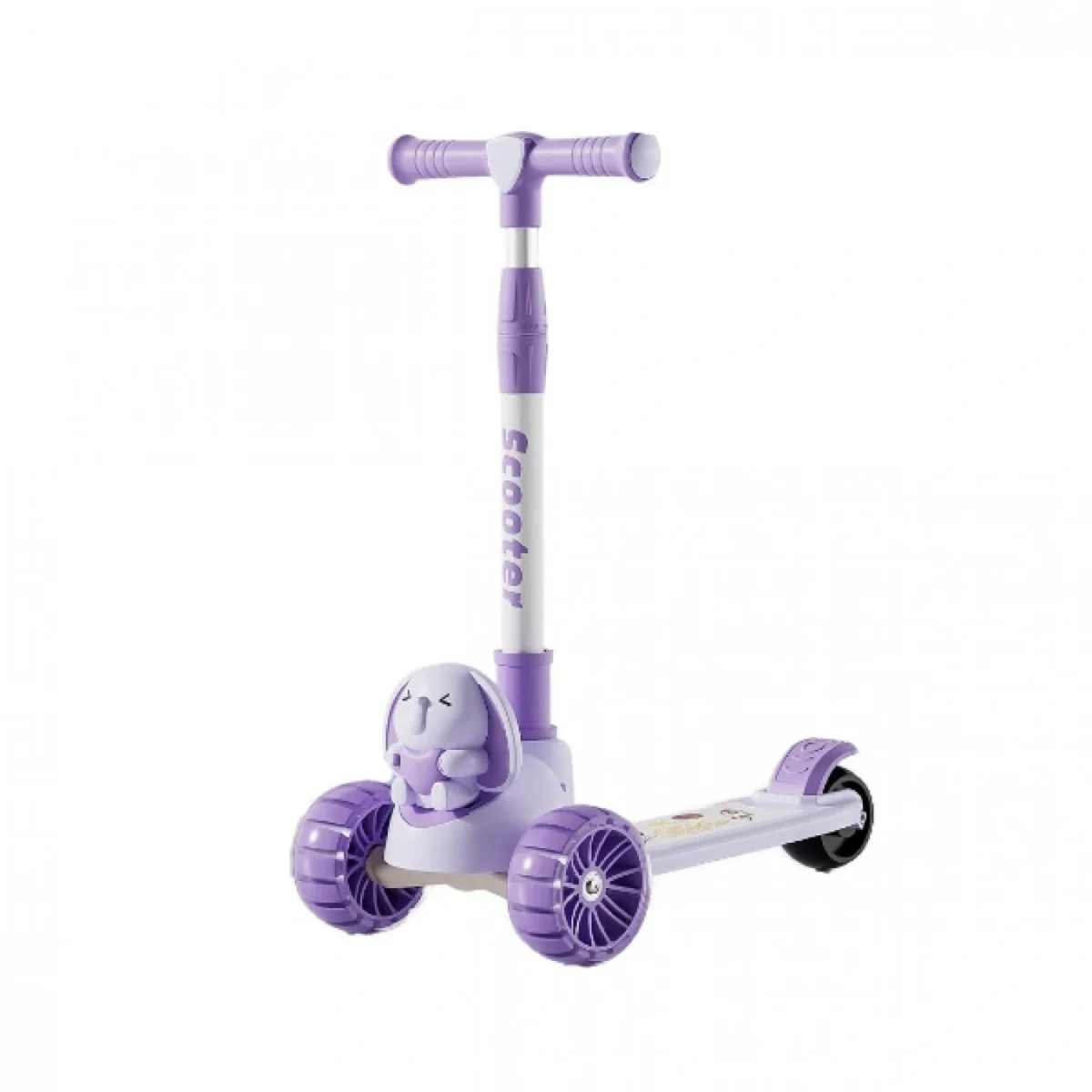 XMT-6013-10-38780 Παιδικό Αναδιπλούμενο Scooter - Πατίνι με Πίσω Φρένο και LED Φωτάκια