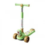 XMT-616-10-38781 Παιδικό Αναδιπλούμενο Scooter - Πατίνι με Πίσω Φρένο και LED Φωτάκια