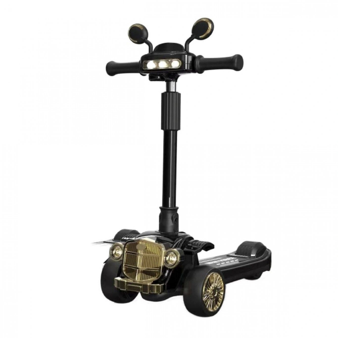 XMT-888 Παιδικό Αναδιπλούμενο Scooter - Πατίνι Retro Αυτοκίνητο με Πίσω Φρένο, Καθρέφτες και LED Φωτάκια XMT-888 Παιδικό Αναδιπλούμενο Scooter - Πατίνι Retro Αυτοκίνητο με Πίσω Φρένο, Καθρέφτες και LED Φωτάκια