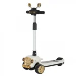 XMT-888 Παιδικό Αναδιπλούμενο Scooter - Πατίνι Retro Αυτοκίνητο με Πίσω Φρένο, Καθρέφτες και LED Φωτάκια