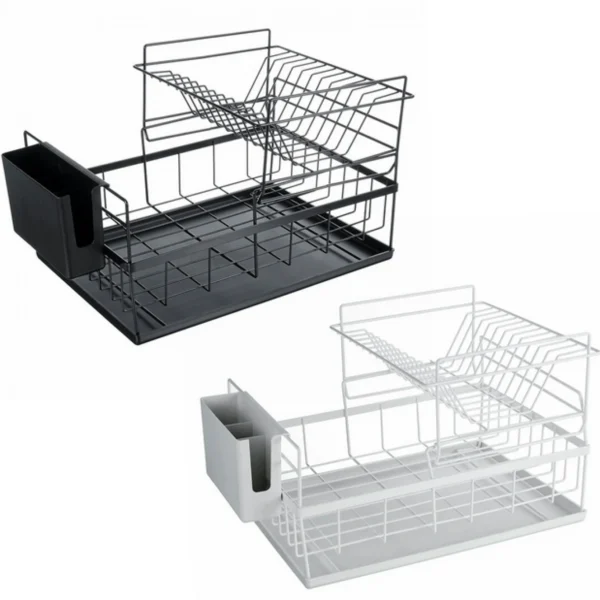 Μεταλλική Βάση - Αποσπώμενη Πιατοθήκη Κουζίνας Στεγνωτήρας Νεροχύτη 41.5x26.8x29cm