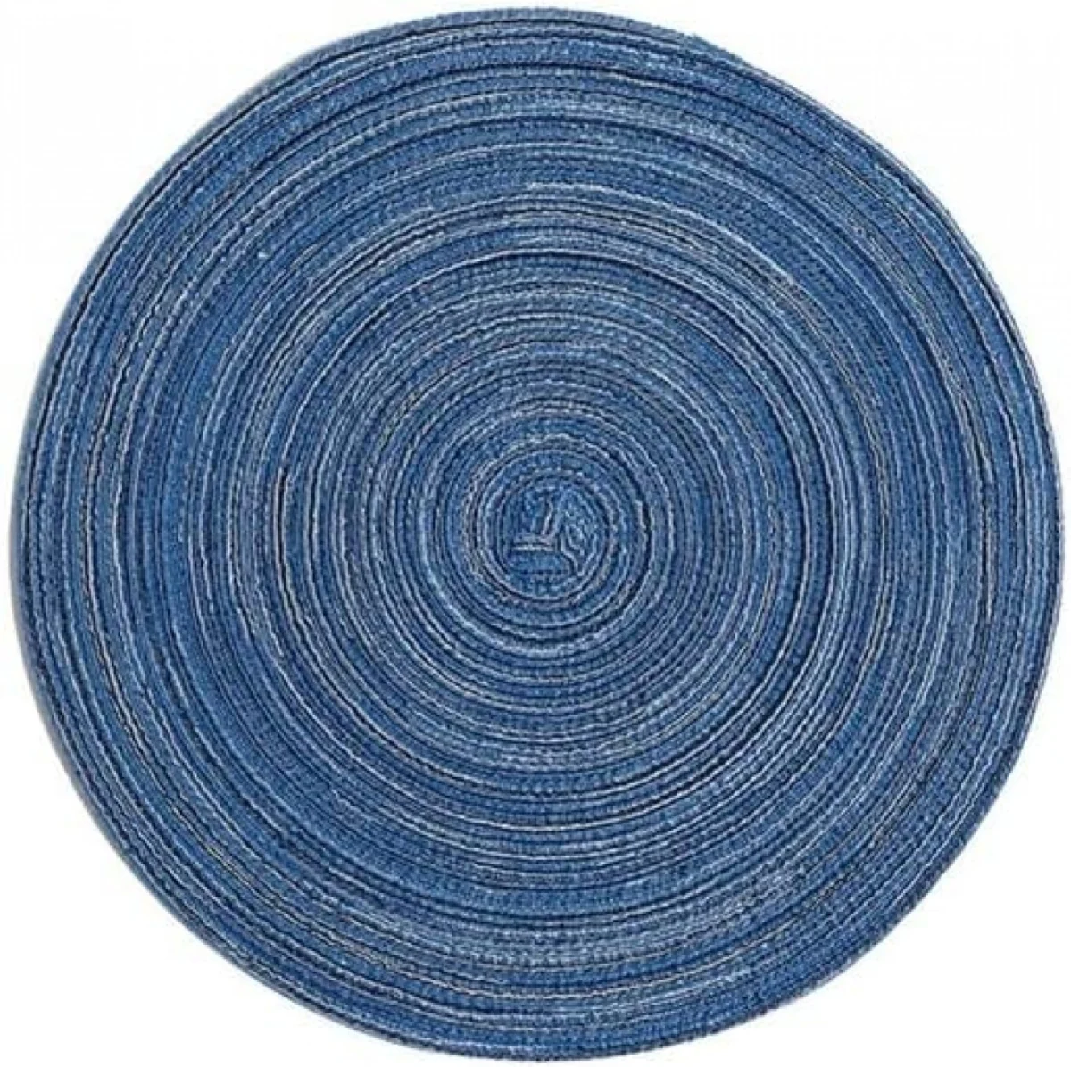 Boho Ψάθινο Σουπλά Στρογγυλό 18cm