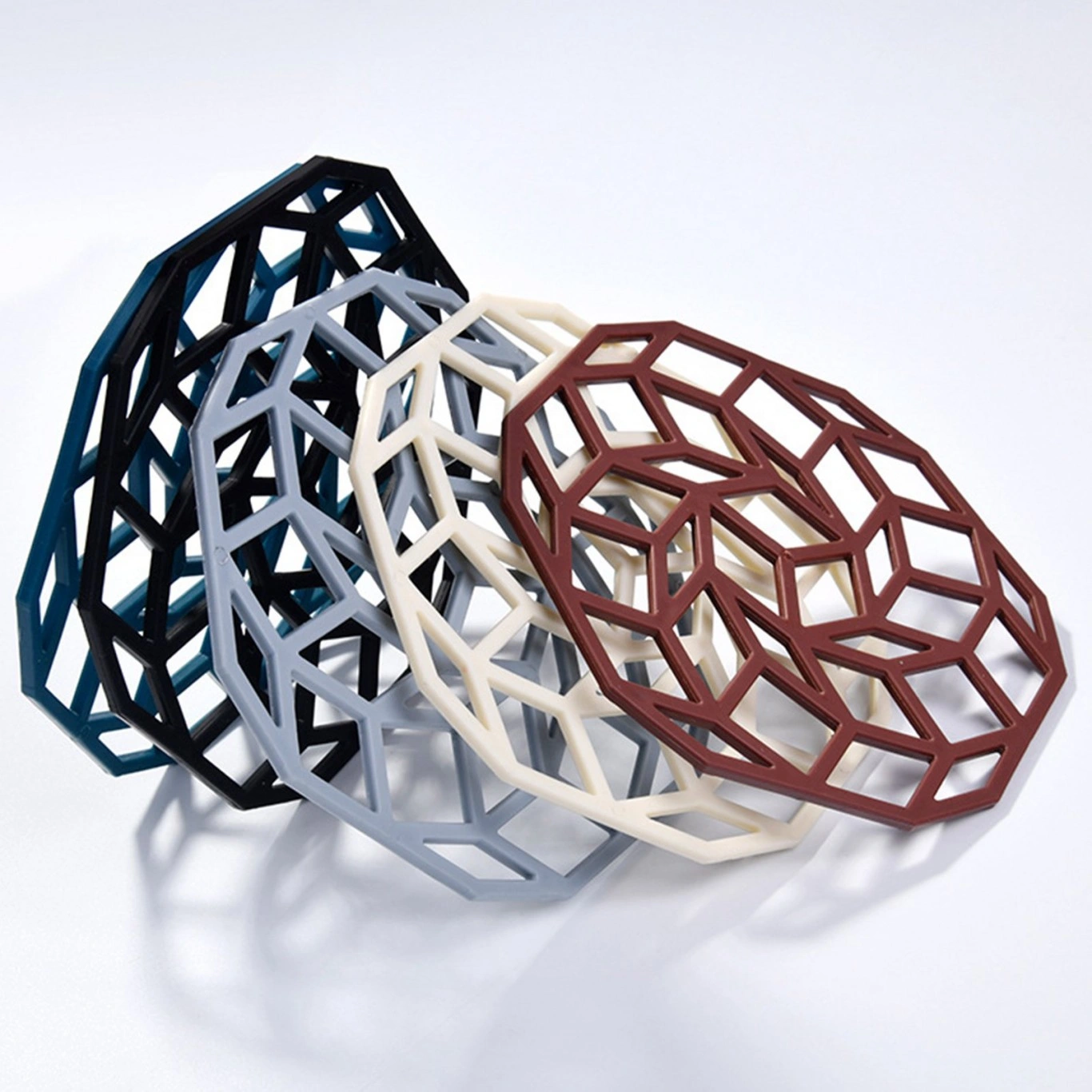 Αντιολισθητικά Σουπλά Σιλικόνης - Θερμοπροστασίας σε Σχέδιο Origami 12.8 x 13.3cm Αντιολισθητικά Σουπλά Σιλικόνης - Θερμοπροστασίας σε Σχέδιο Origami 12.8 x 13.3cm