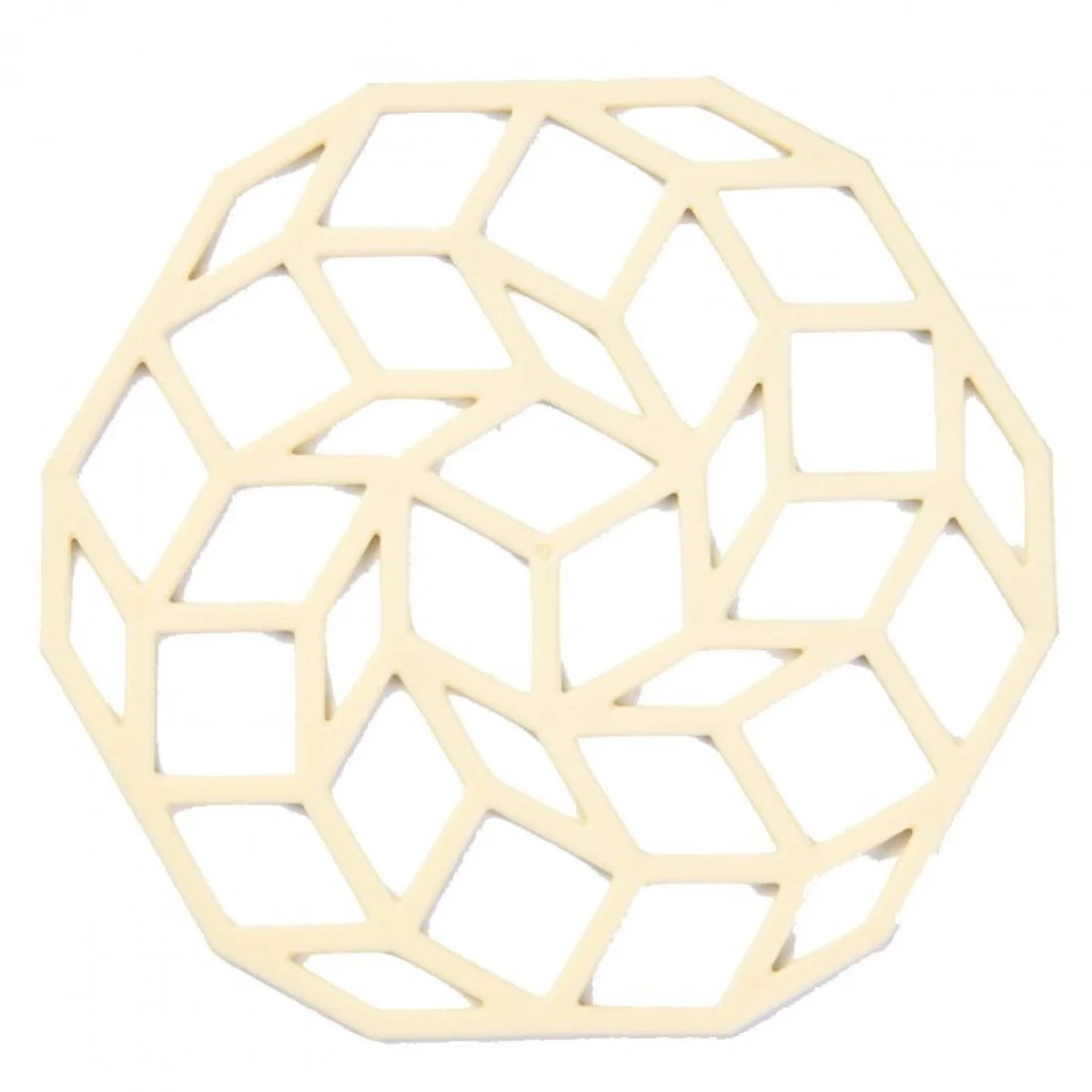 Αντιολισθητικά Σουπλά Σιλικόνης - Θερμοπροστασίας σε Σχέδιο Origami 12.8 x 13.3cm