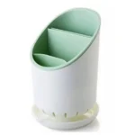 Βάση Στράγγισης για Μαχαιροπίρουνα με 3 Θέσεις Οργάνωσης - Κουζίνας Πλαστική σε τέσσερα χρώματα