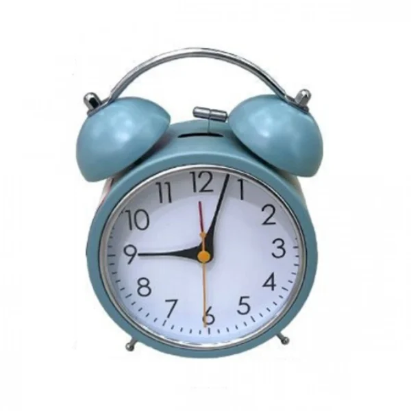 Retro Επιτραπέζιο Ρολόι Ξυπνητήρι 12x8εκ