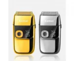 Αδιάβροχη USB Επαναφορτιζόμενη Ξυριστική Μηχανή Προσώπου και Κεφαλιού Kemei