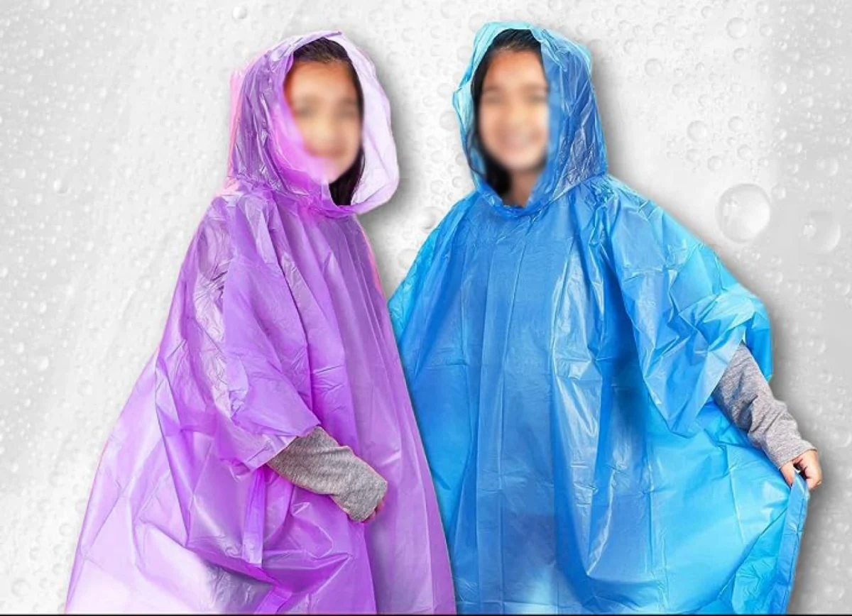 Παιδικό Αντιανεμικό Αδιάβροχο Τσέπης με Κουκούλα