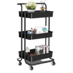 Τρόλεϊ με Λαβή και Μεταλλικό Σκελετό - 43x37x86cm