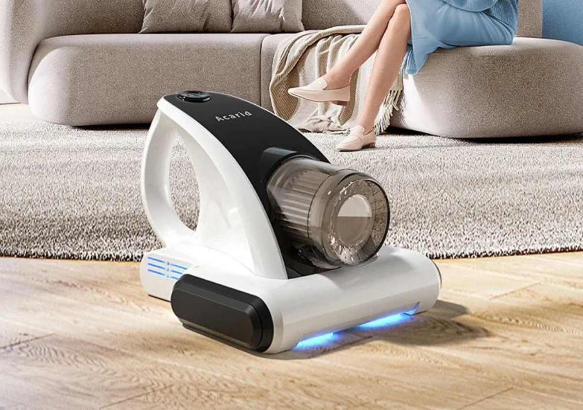 XM50 Επαναφορτιζόμενο Σκουπάκι Χειρός για Ακάρεα & Σκόνη - Απολύμανση Χώρου με UV 120W - Dust Suction Mite Remover