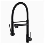 Διπλή Μπαταρία Πάγκου Νεροχύτη με Σπιράλ 19014