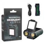 Mini Επαναφορτιζόμενος Φακός LED με Ανίχνευση Κίνησης & 5 Λειτουργίες 1200mAh