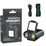 Mini Επαναφορτιζόμενος Φακός LED με Ανίχνευση Κίνησης & 5 Λειτουργίες 1200mAh