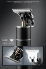 Επαναφορτιζόμενη Κουρευτική Μηχανή με LCD Οθόνη - KEMEI