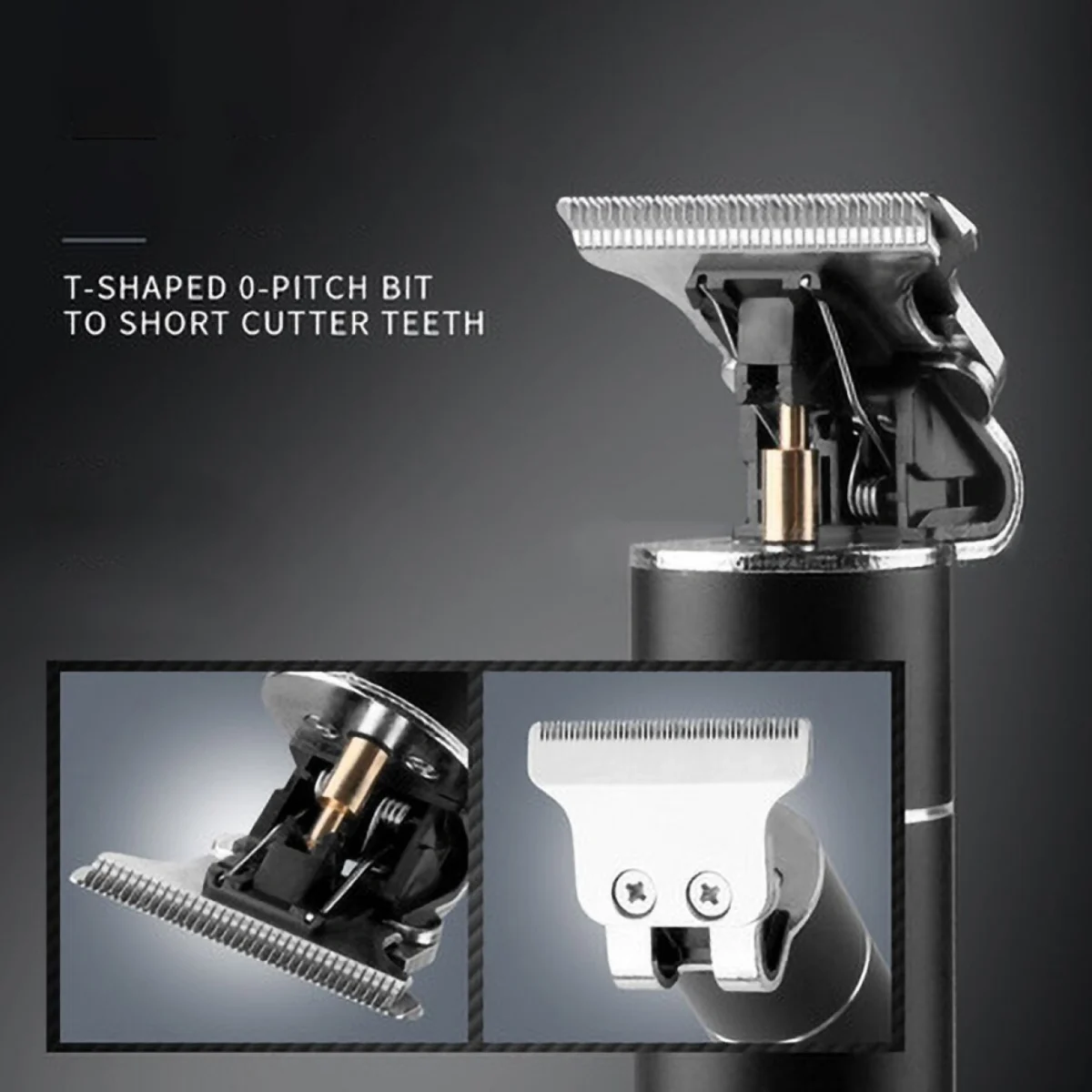 Επαναφορτιζόμενη Κουρευτική Μηχανή με LCD Οθόνη - KEMEI