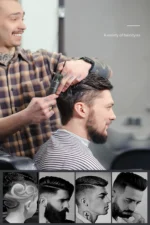 Επαναφορτιζόμενη Κουρευτική Μηχανή με LCD Οθόνη - KEMEI