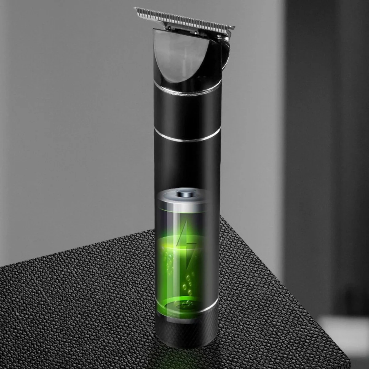 Επαναφορτιζόμενη Κουρευτική Μηχανή με LCD Οθόνη - KEMEI