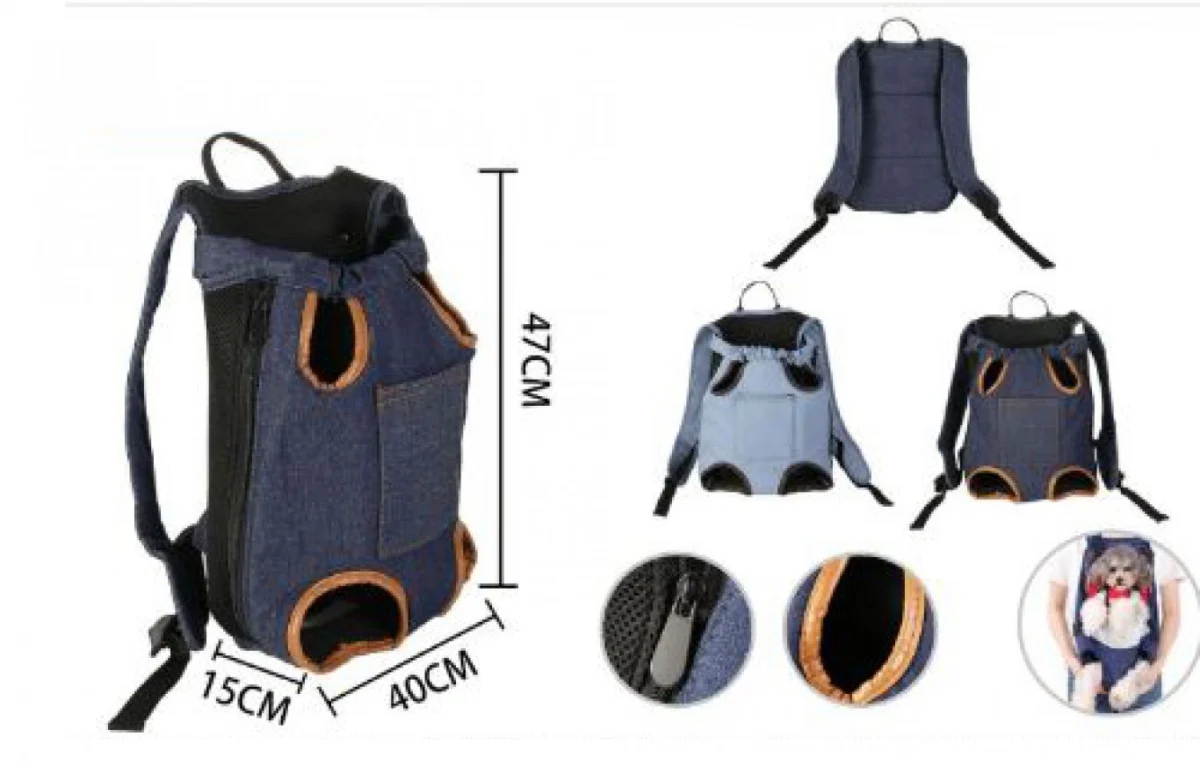 Τσάντα Μεταφοράς Backpack Μάρσιπος Σκύλου / Γάτας / Κατοικίδιου - Dog/ Cat Outdoor Carrier 36x27x7εκ