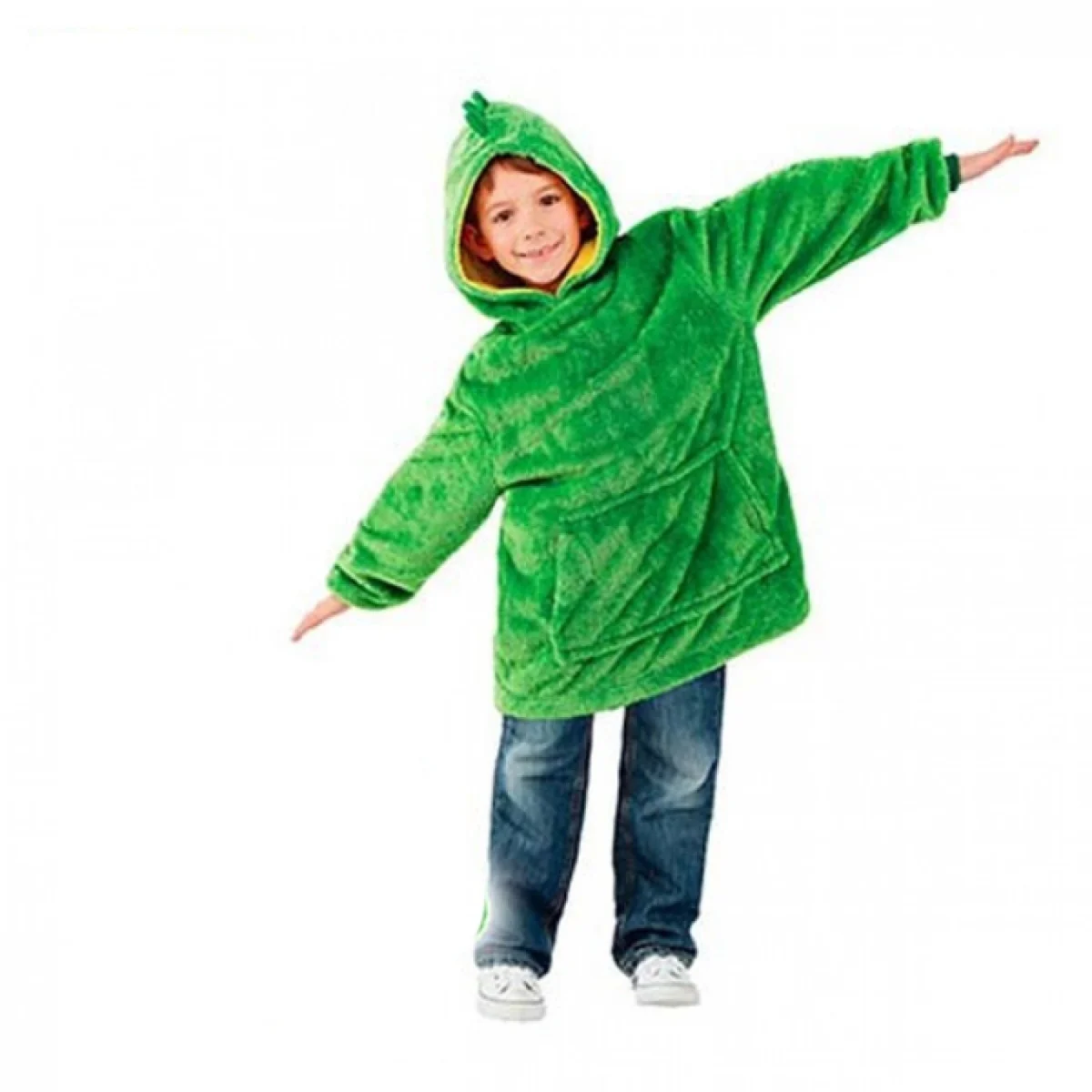 Παιδικό Λούτρινο Αρκουδάκι που γίνεται Φούτερ Fleece - Μονόκερος - One Size - Hoodie