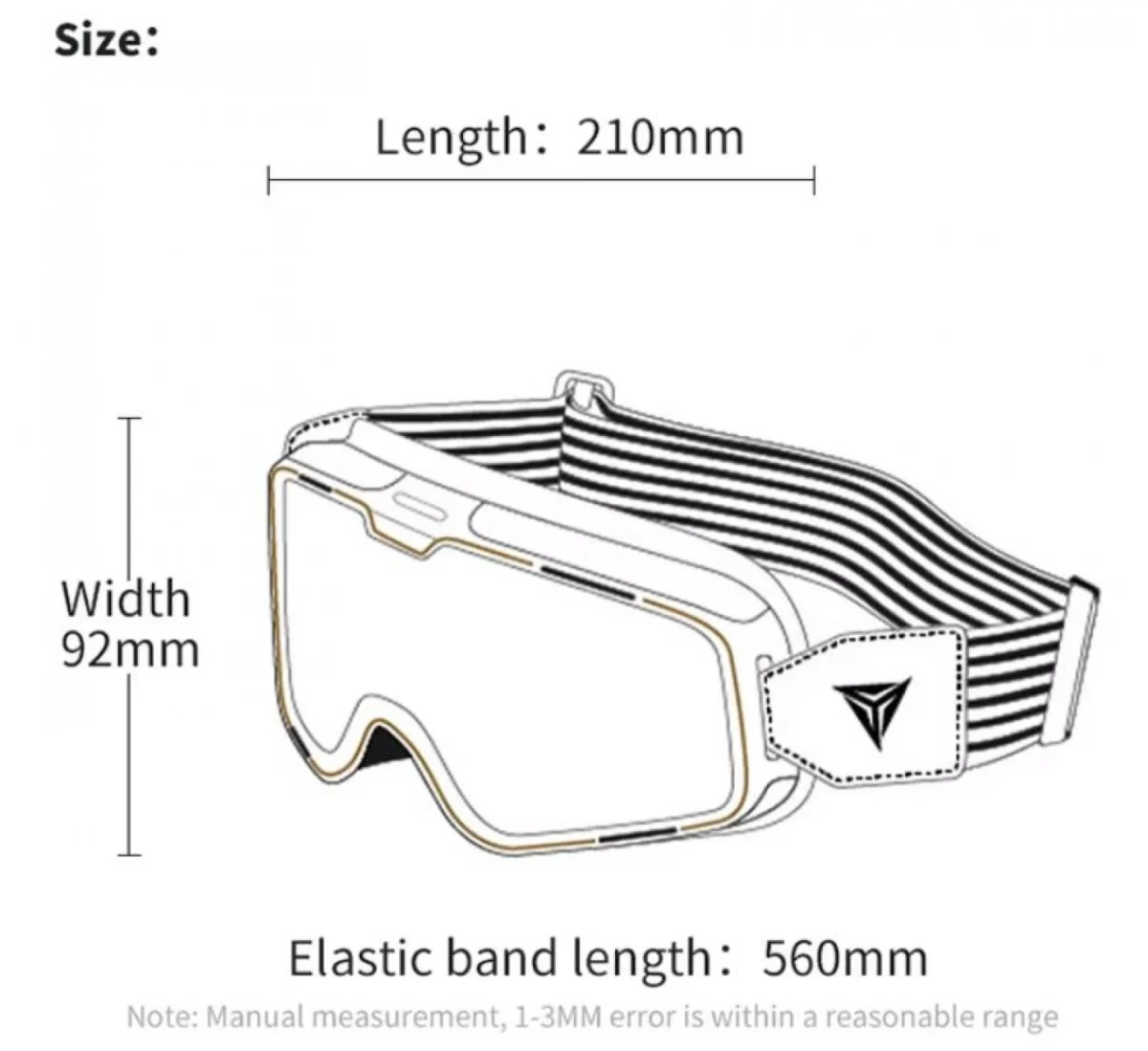 Μάσκα Προστασίας Αναβάτη Μοτοσυκλέτας Motowolf G01