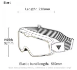 Μάσκα Προστασίας Αναβάτη Μοτοσυκλέτας Motowolf G01