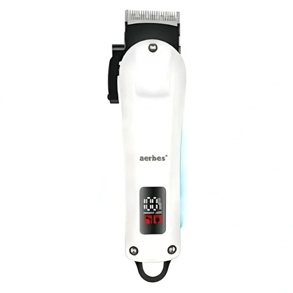 Επαναφορτιζόμενη Κουρευτική Μηχανή – Λευκό Aerbes AB-LF63