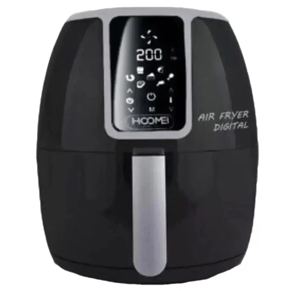 1500W Iσχυρή Ψηφιακή Φριτέζα Αέρος με Αποσπώμενο Κάδο 4.5lt HM-5378B Air Fryer