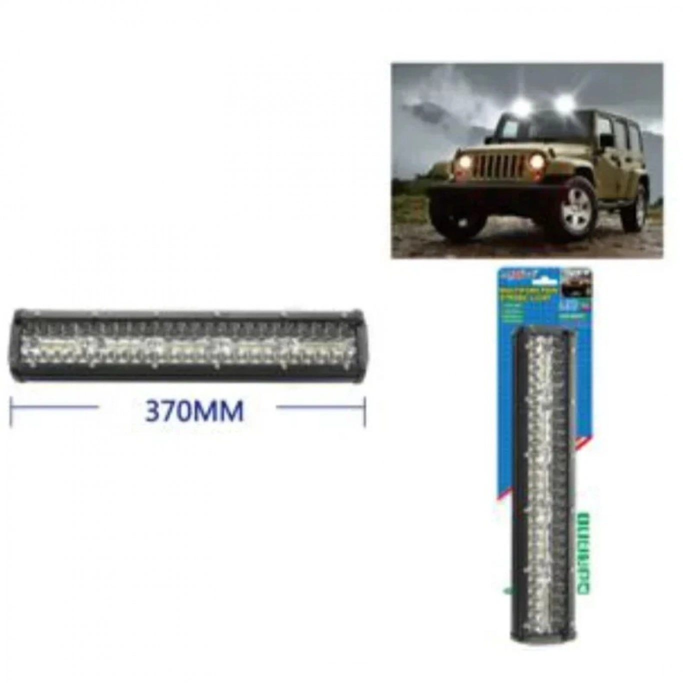 37cm Ορθογώνιος Φάρος Αυτοκινήτου LED – 28.4W 37cm Ορθογώνιος Φάρος Αυτοκινήτου LED – 28.4W