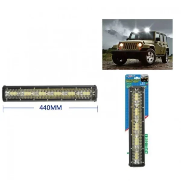 44cm Ορθογώνιος Φάρος Αυτοκινήτου LED – 36.8W