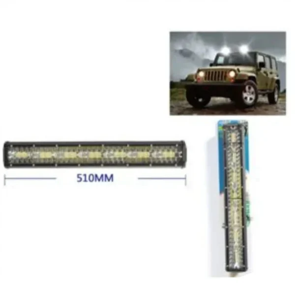 51cm Ορθογώνιος Φάρος Αυτοκινήτου LED – 37.2W