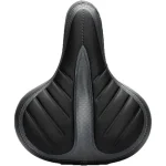 Μαύρη Αναπαυτική & Εργονομική Σέλα Ποδηλάτου