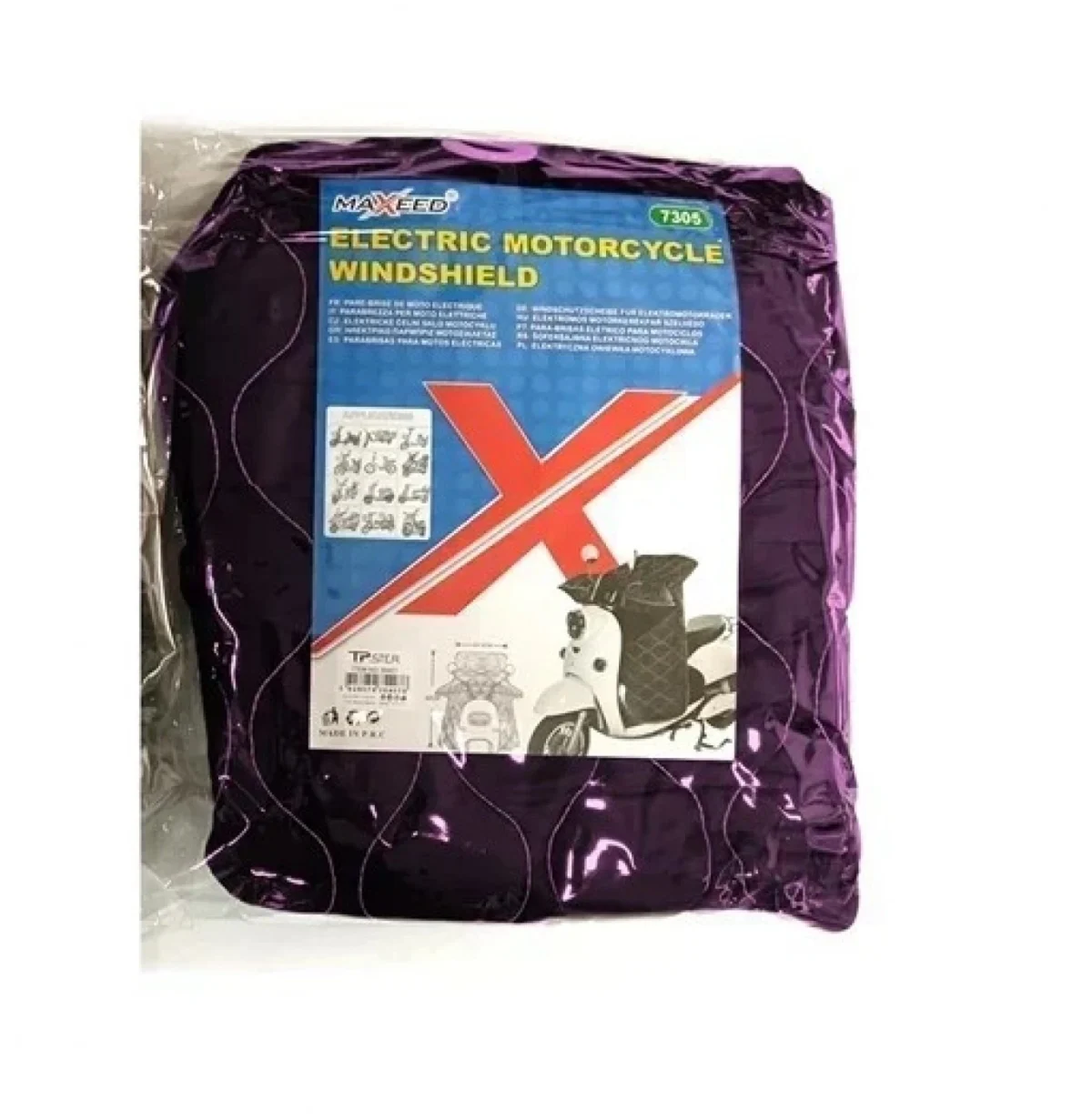 95.5x90cm Αδιάβροχη Κουβέρτα Αναβάτη Μοτοσυκλέτας Ποδιών/Χεριών Universal