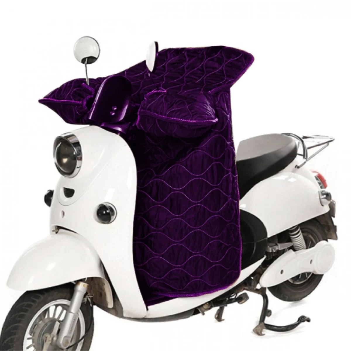 95.5x90cm Αδιάβροχη Κουβέρτα Αναβάτη Μοτοσυκλέτας Ποδιών/Χεριών Universal