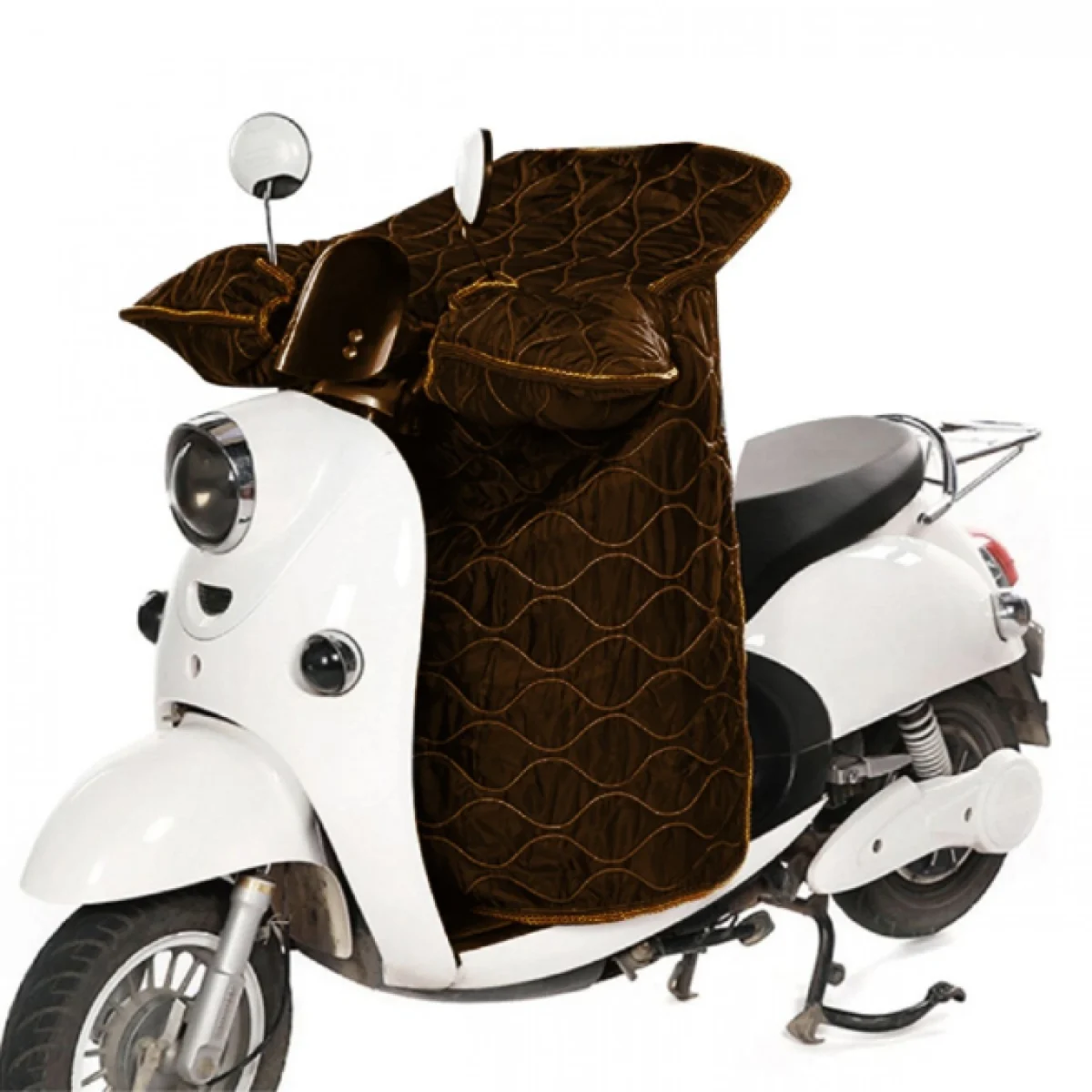 95.5x90cm Αδιάβροχη Κουβέρτα Αναβάτη Μοτοσυκλέτας Ποδιών/Χεριών Universal