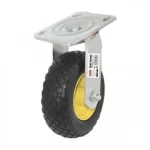 150mm Περιστρεφόμενη Βιδωτή Βιομηχανική Ρόδα από Αφρό PU Βαρέως Τύπου