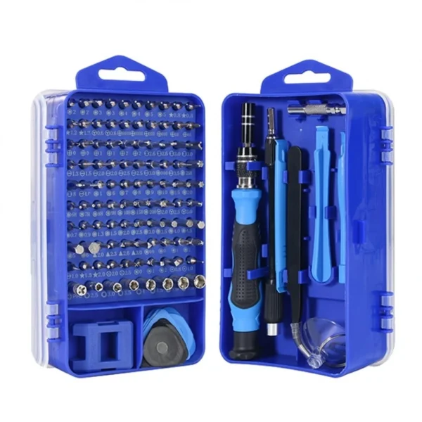 Kit Ακριβείας 115 σε 1 – Εργαλειοθήκη Επισκευής για Κινητά, Υπολογιστές, Laptop, Xbox, Macbook, Κονσόλες Παιχνιδιών