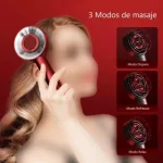 Βούρτσα Μαλλιών με Λειτουργία Μασάζ XYT-0801 Κόκκινη