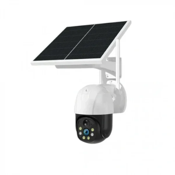 T05 Ηλιακή Αδιάβροχη Ασύρματη IP WiFi Κάμερα Ασφαλείας,Νυχτερινή Λήψη & Ανιχνευτή Κίνησης