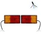 Σετ 2 Τεμάχια Πίσω Φανάρια Φορτηγού 12V – 24V 16SMD SY-HWD0154B