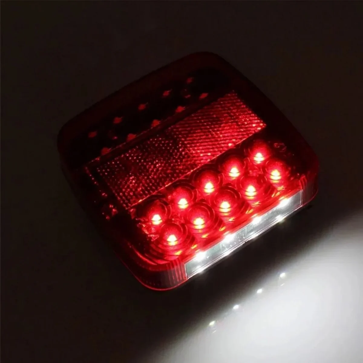 Σετ 2 Τεμάχια Φώτα Τρέιλερ -Φλας-Στοπ-Πορείας LED με Μαγνήτη 24V